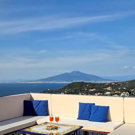 Sun & Relax, Relaxing Location With Seaview Villa Massa Lubrense Exterior photo