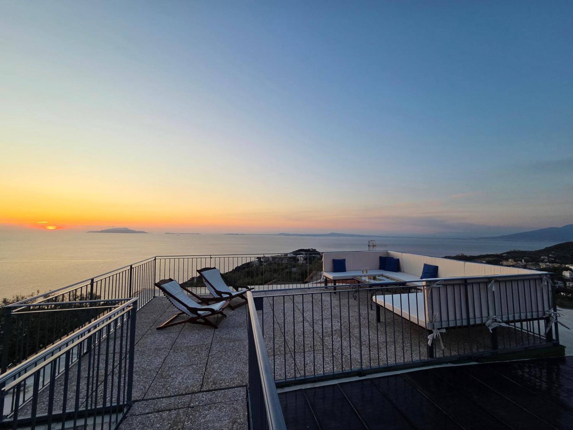 Sun & Relax, Relaxing Location With Seaview Villa Massa Lubrense Exterior photo