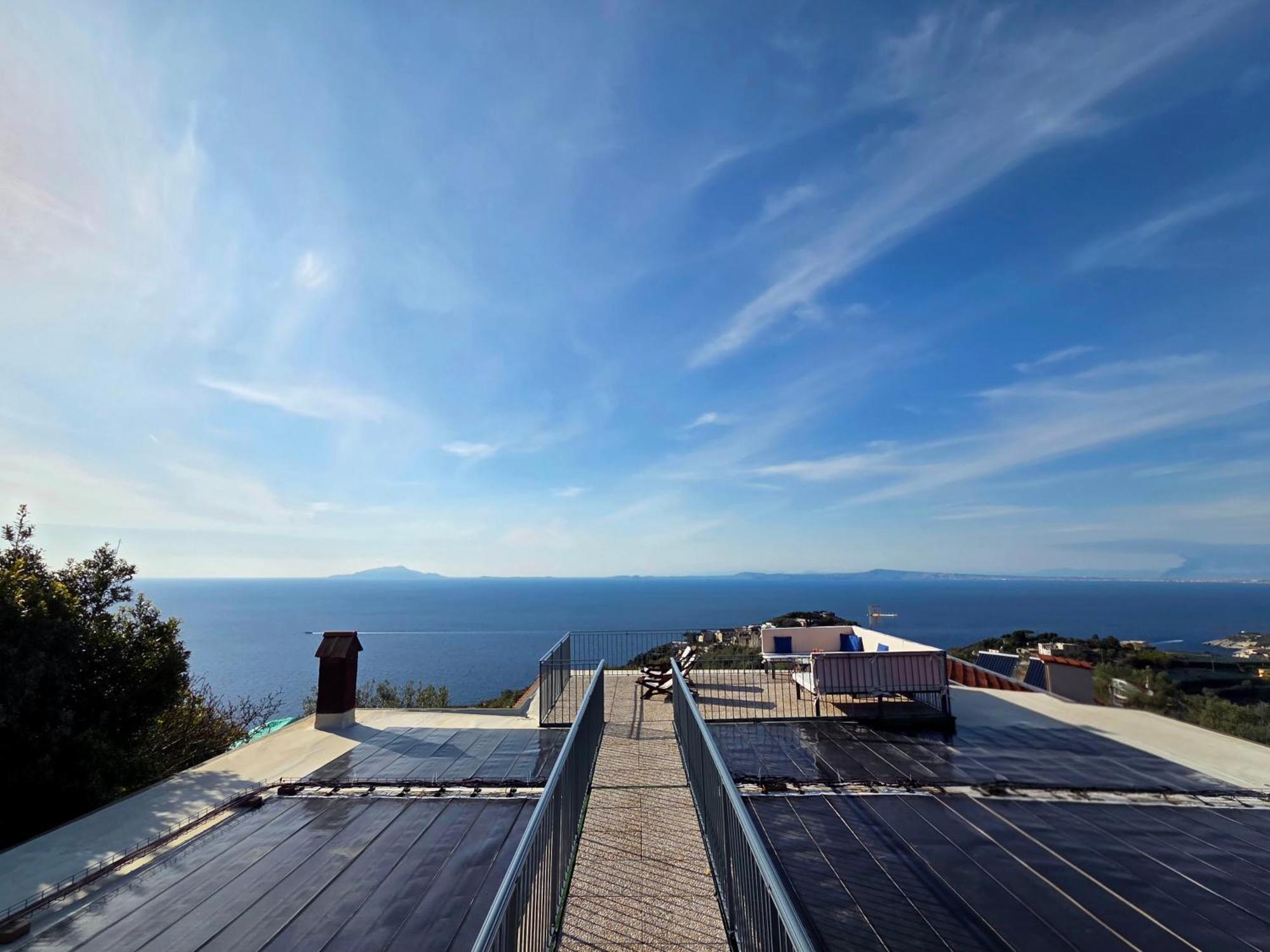 Sun & Relax, Relaxing Location With Seaview Villa Massa Lubrense Exterior photo